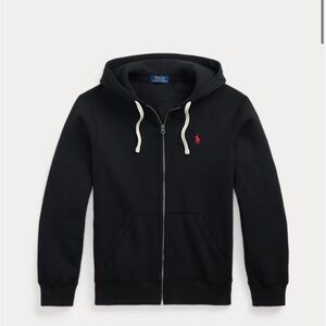 Polo by Ralph Lauren Black Zip-Up Hoodie